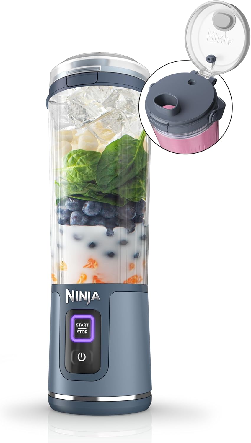 Ninja BC151NV Blast Portable Blender, Cordless, 18oz. Vessel
